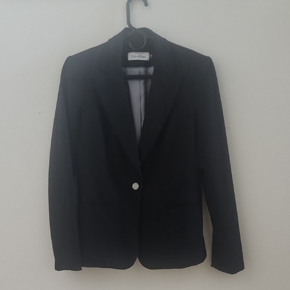 Calvin Klein Women's Black Blazer